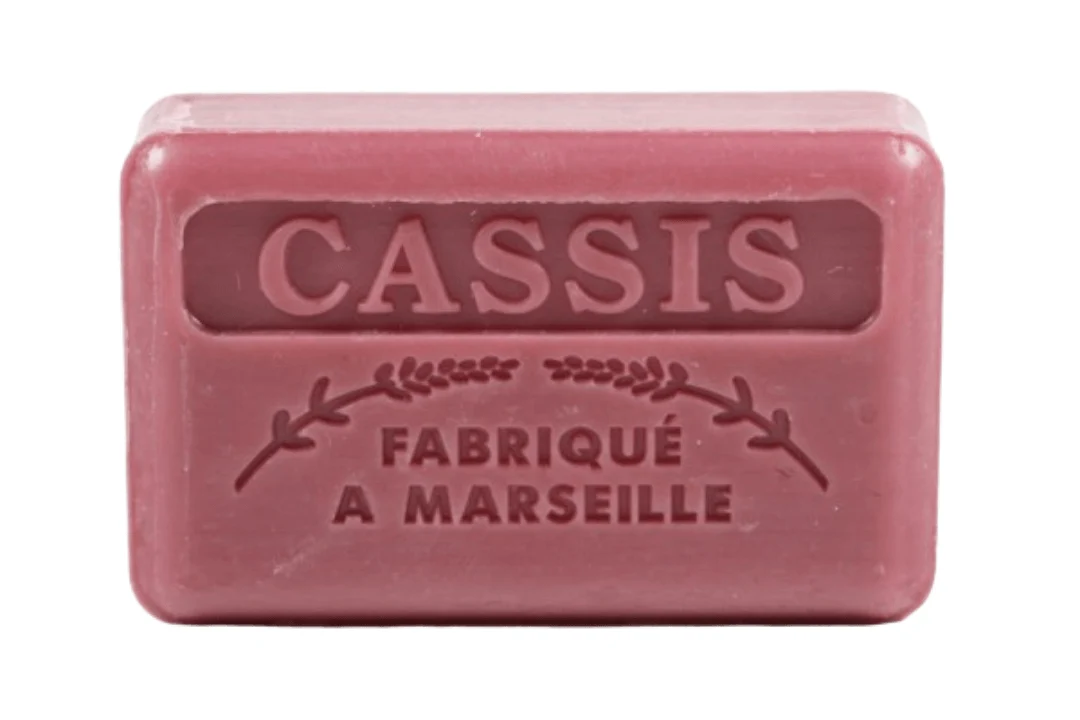 Marseille Soap 125g / Cassis (Blackcurrant) - Image 2