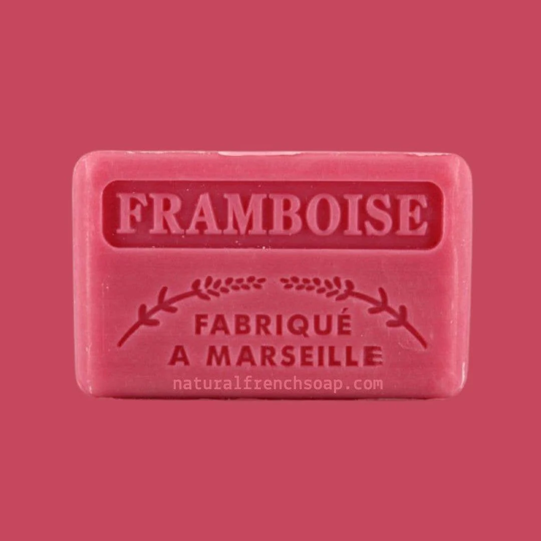 Marseille Soap 125g / Framboise (Raspberry)