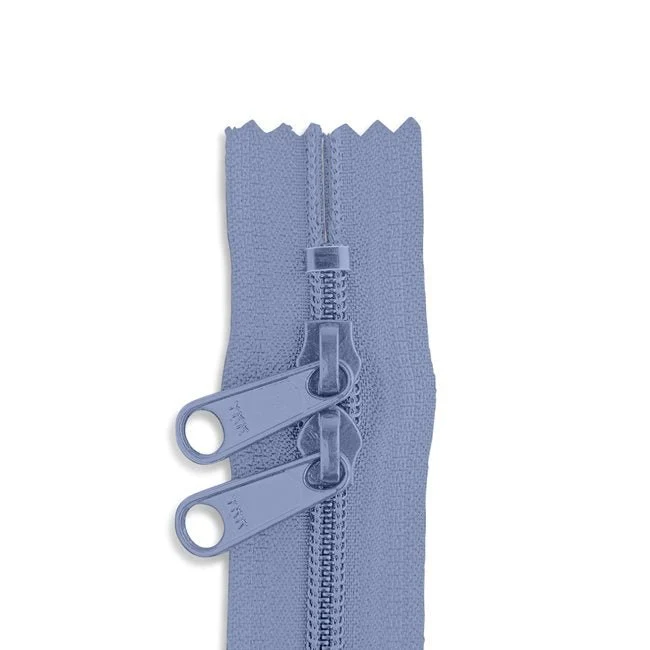 18" #4.5 Nylon Two-Way Zipper / Steel Grey (119)