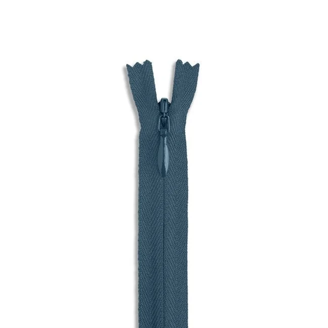 7" #2 Invisible Nylon Zipper / Teal (840)