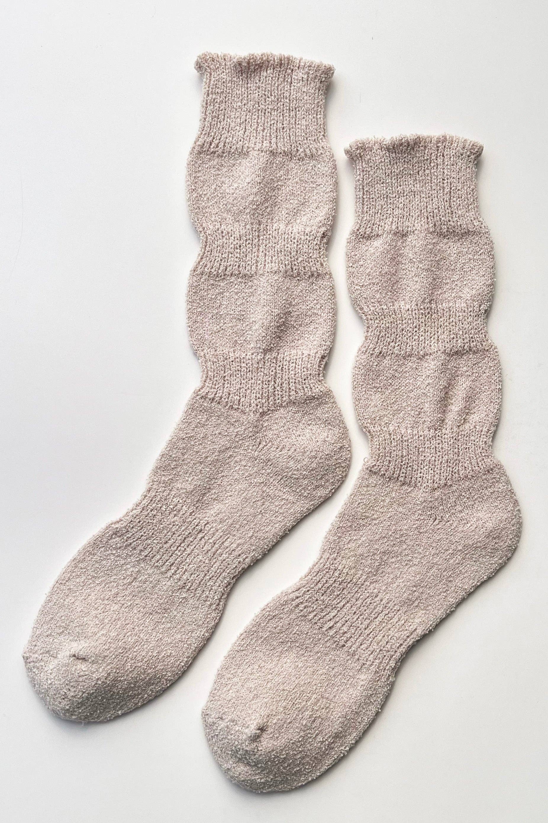 Airy Puffin Socks / Whisky - Image 7