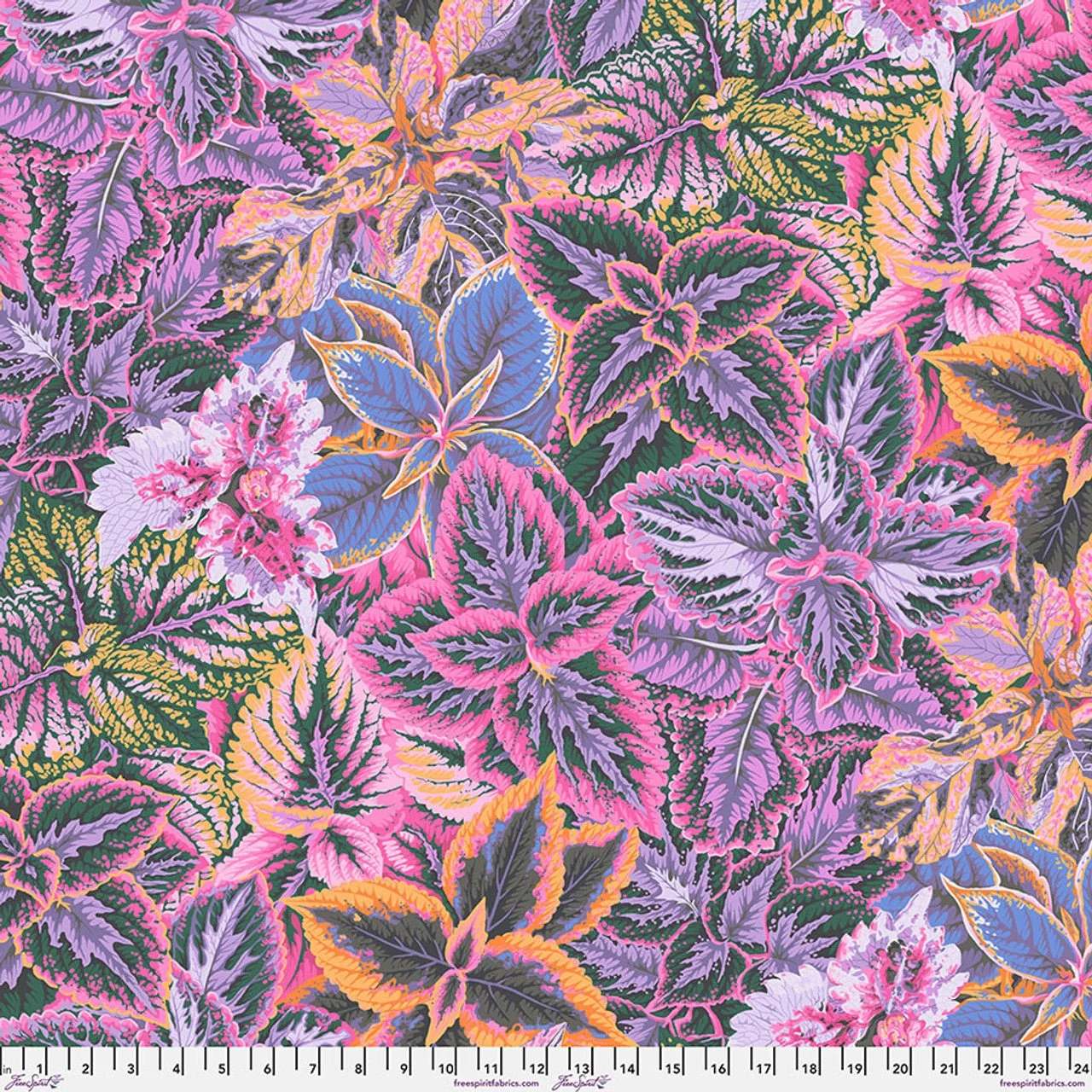 August 2025 / Bold Leaves / Pink