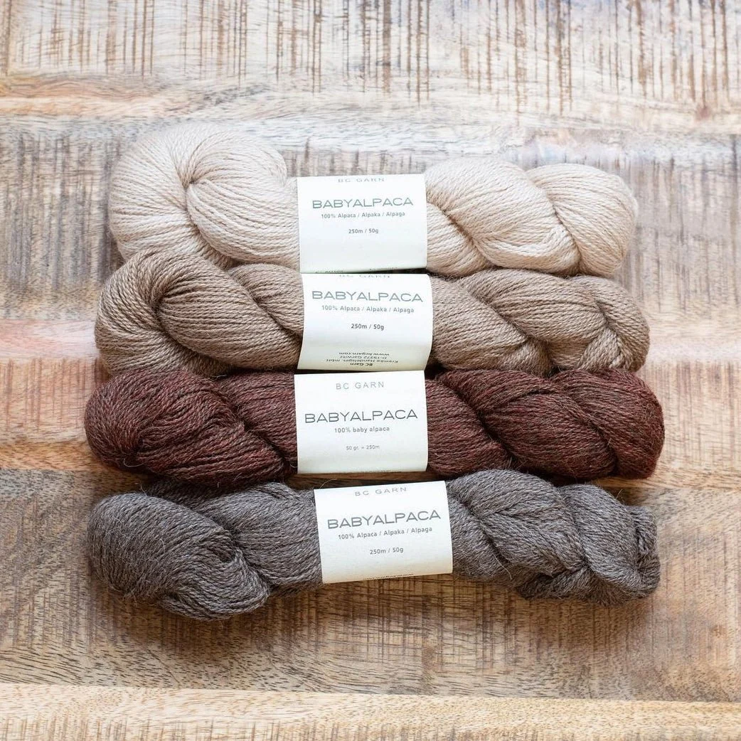 Baby Alpaca / 120 Khaki Green Heather - Image 2