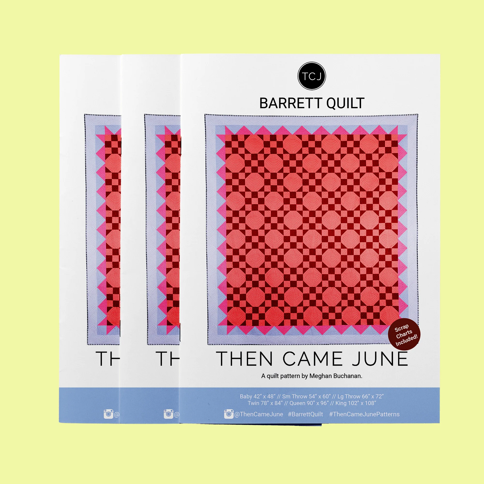 Barrett / Printed Quilt Pattern