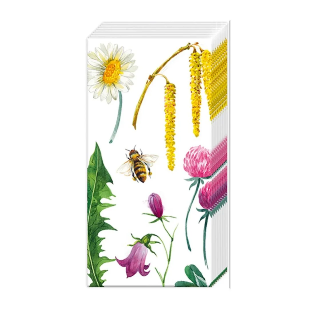 Bee Grateful Pocket Tissues