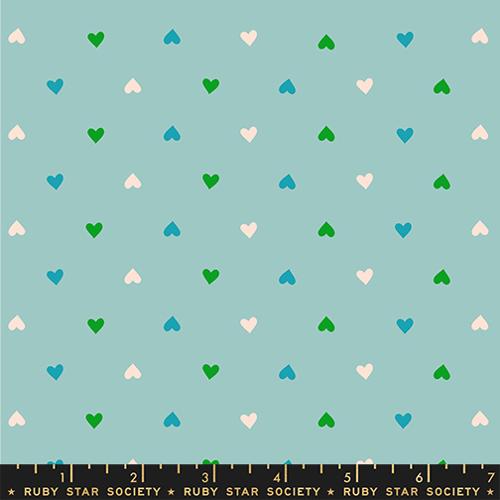 Best Day Ever / Hearts / Turquoise