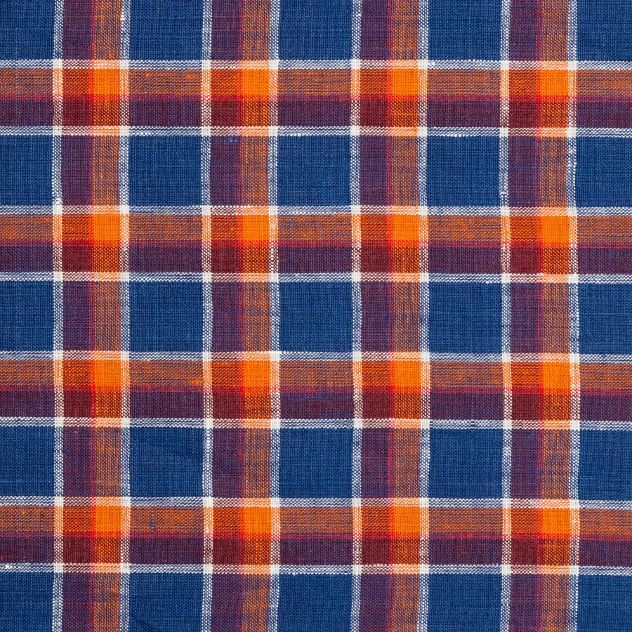 Firecracker Plaid Linen - Image 2
