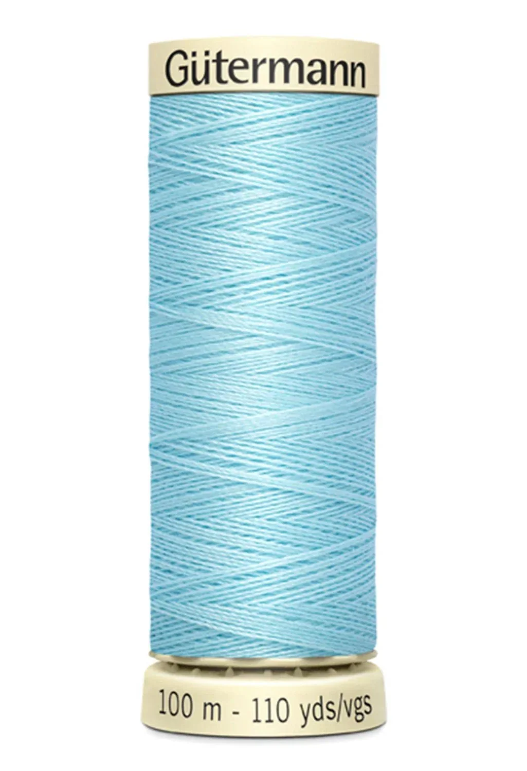 Blue & Turquoise Sew-all Thread 100m / 206 Baby Blue - Image 2
