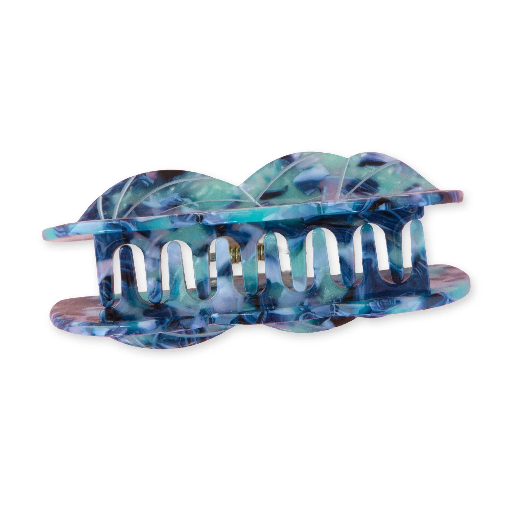 Blue Yarn Skein Hair Claw Clip - Image 5