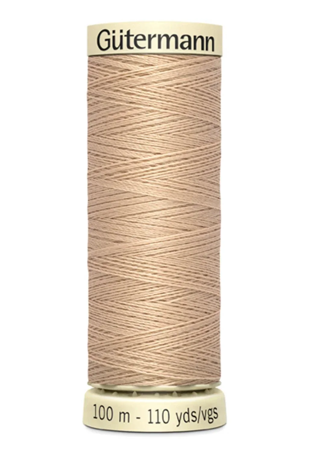 Brown Sew-all Thread 100m / 503 Flax - Image 2