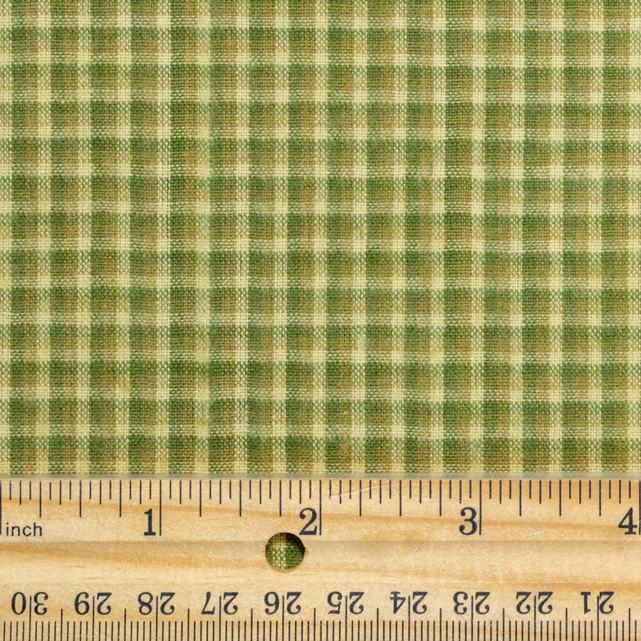 Brushed Cotton Plaid / Minty Green - Image 3
