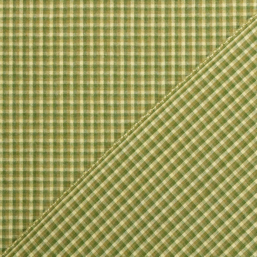 Brushed Cotton Plaid / Minty Green - Image 4