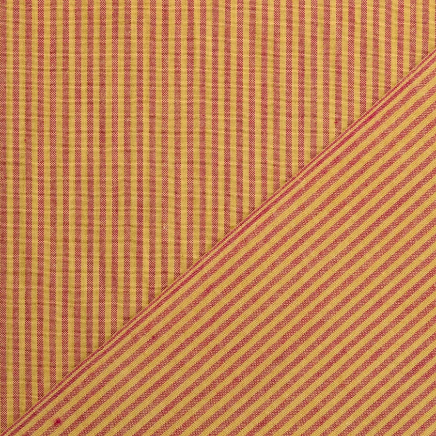 Brushed Cotton Stripe / Brick - Image 4