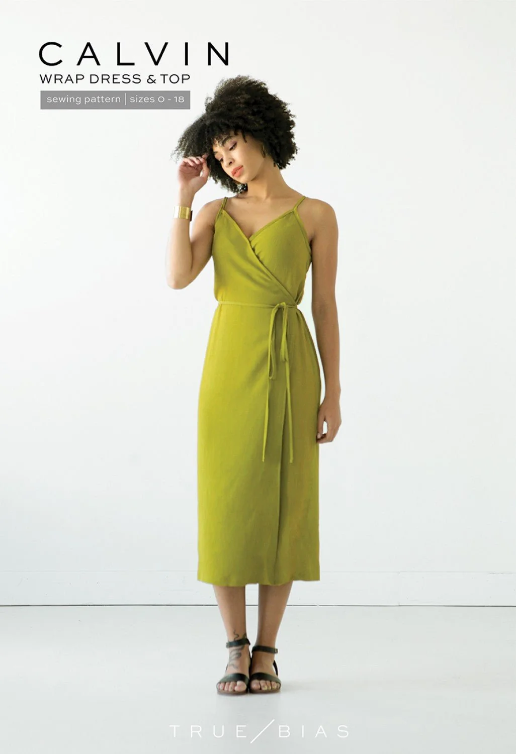 Calvin Wrap Dress & Top / Printed Pattern