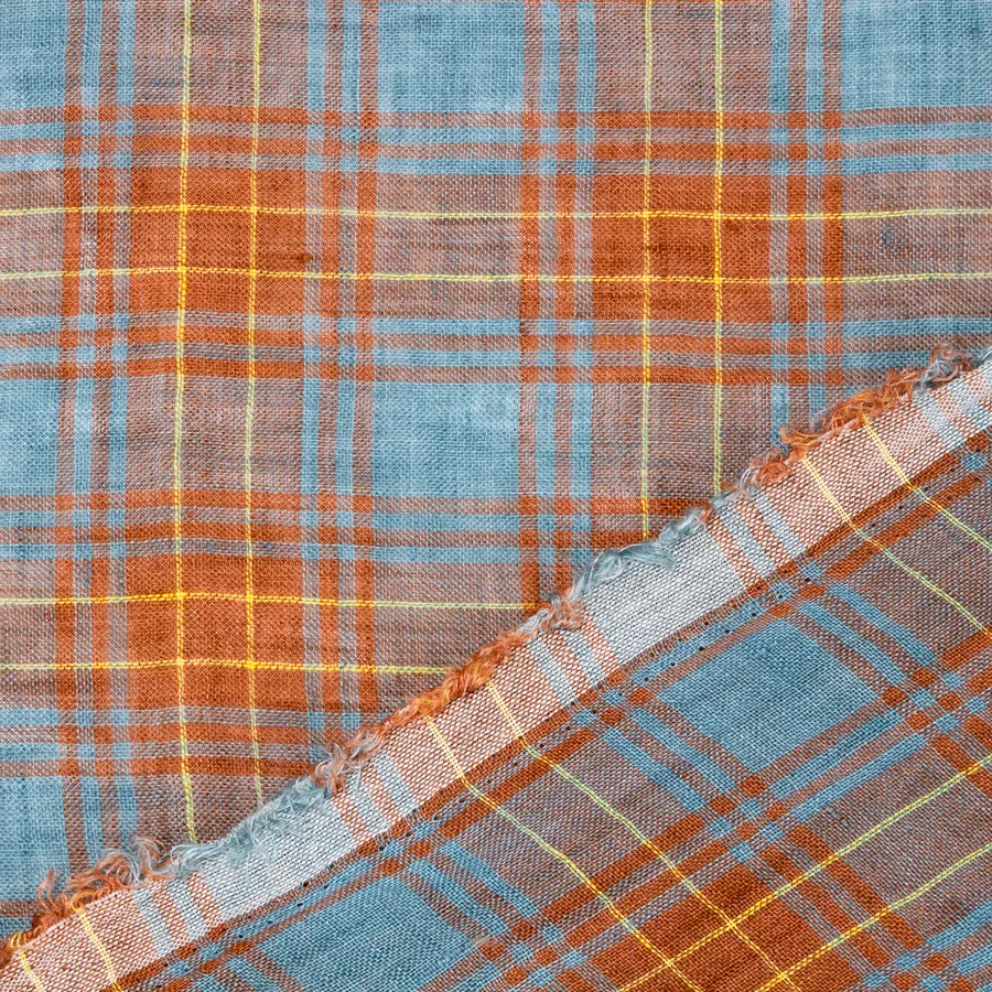 Canyon Plaid Linen - Image 4