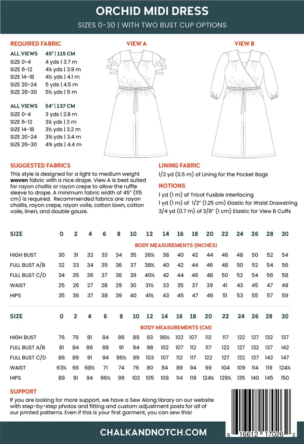 Orchid Midi Dress / Printed Pattern - Image 2
