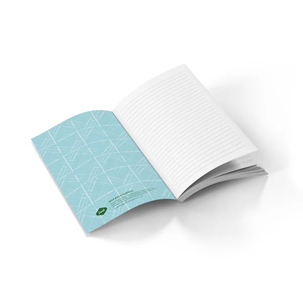Classic Layflat Notebook / Spring Daisies - Image 2
