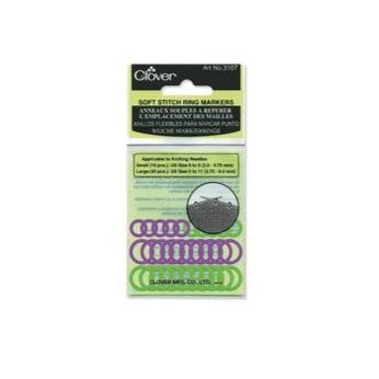 Clover Soft Stitch Ring Markers