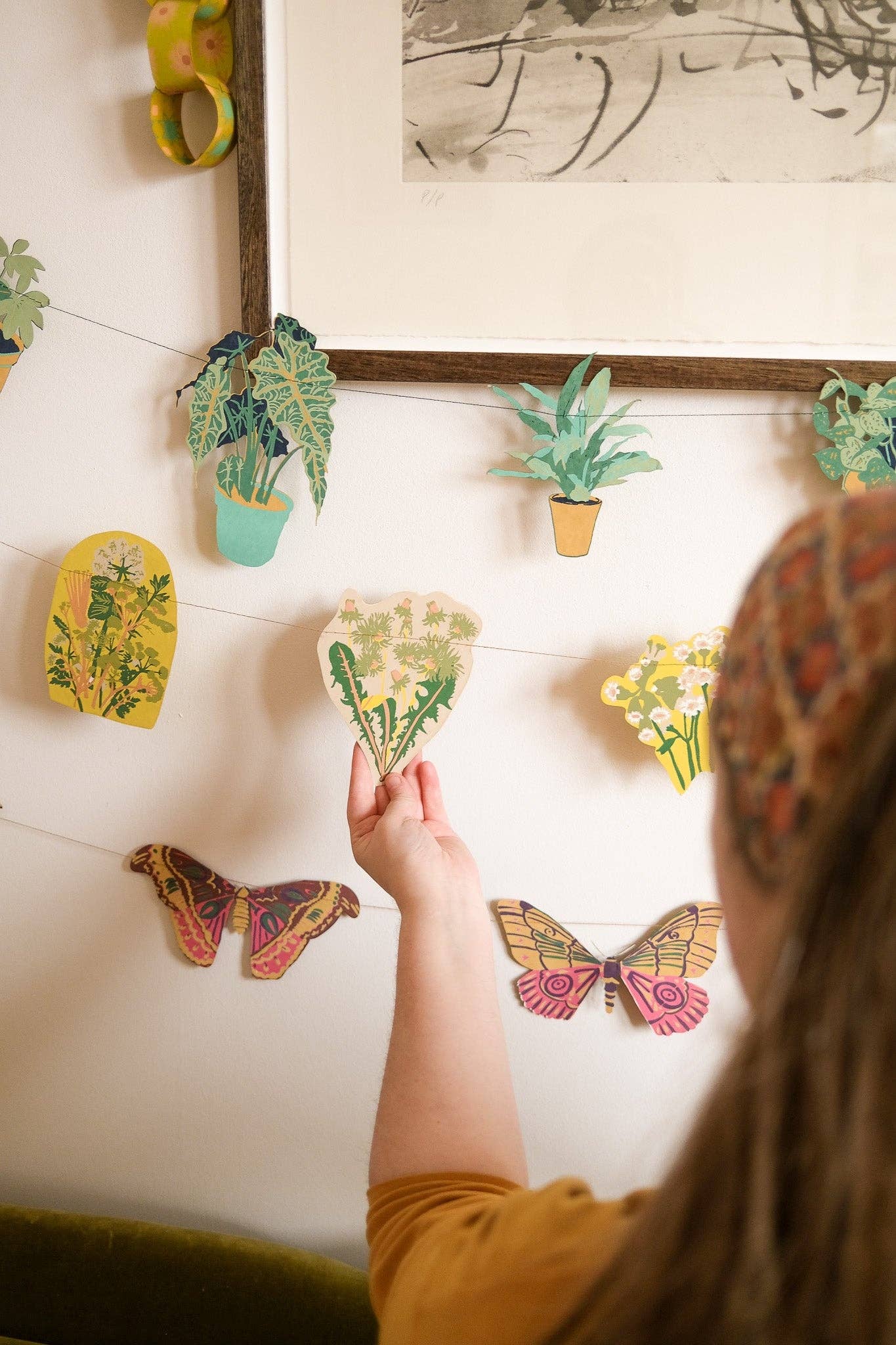 Butterflies Sewn Garland - Image 4
