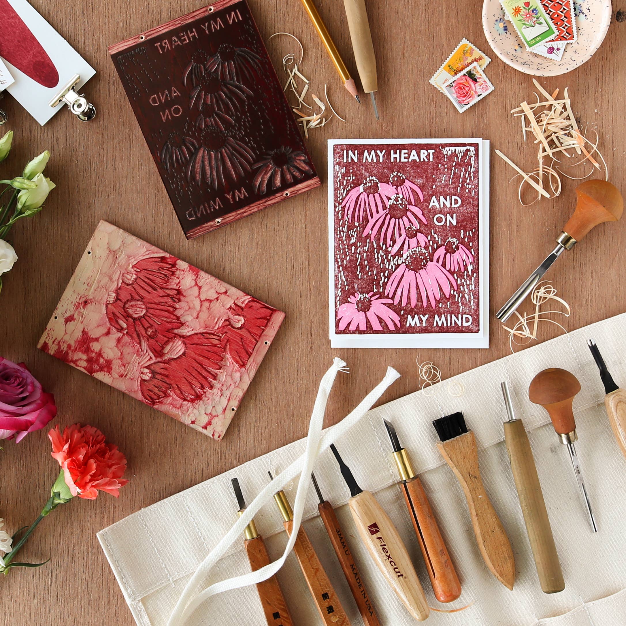 Coneflowers on My Mind / Friendship Card - Image 3