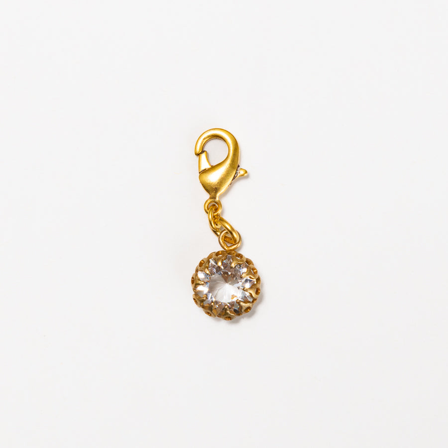 Gold Charm / Crystal