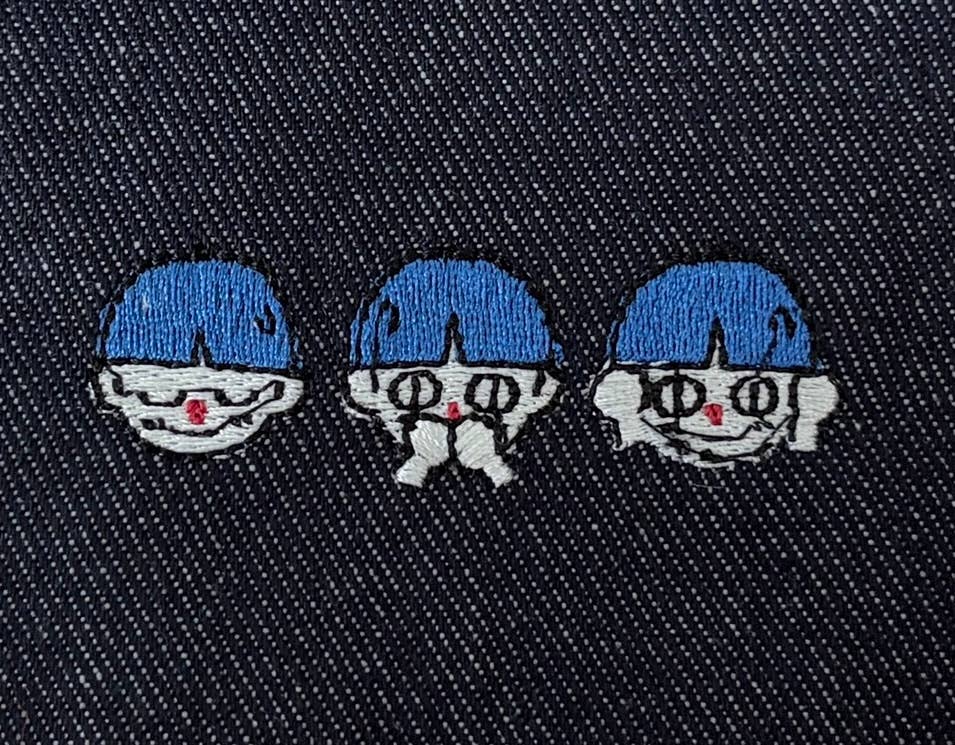 Denim Coin Wallet / Haya - Image 2