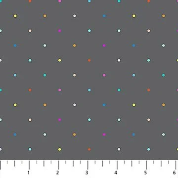 Dewfall / Ditsy Dots / Gray Multi