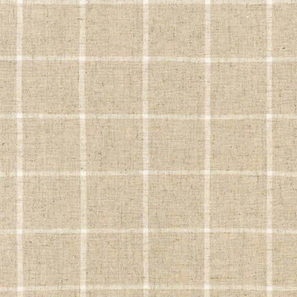 Essex Yarn Dyed Classic Wovens Windowpane / Natural 3063