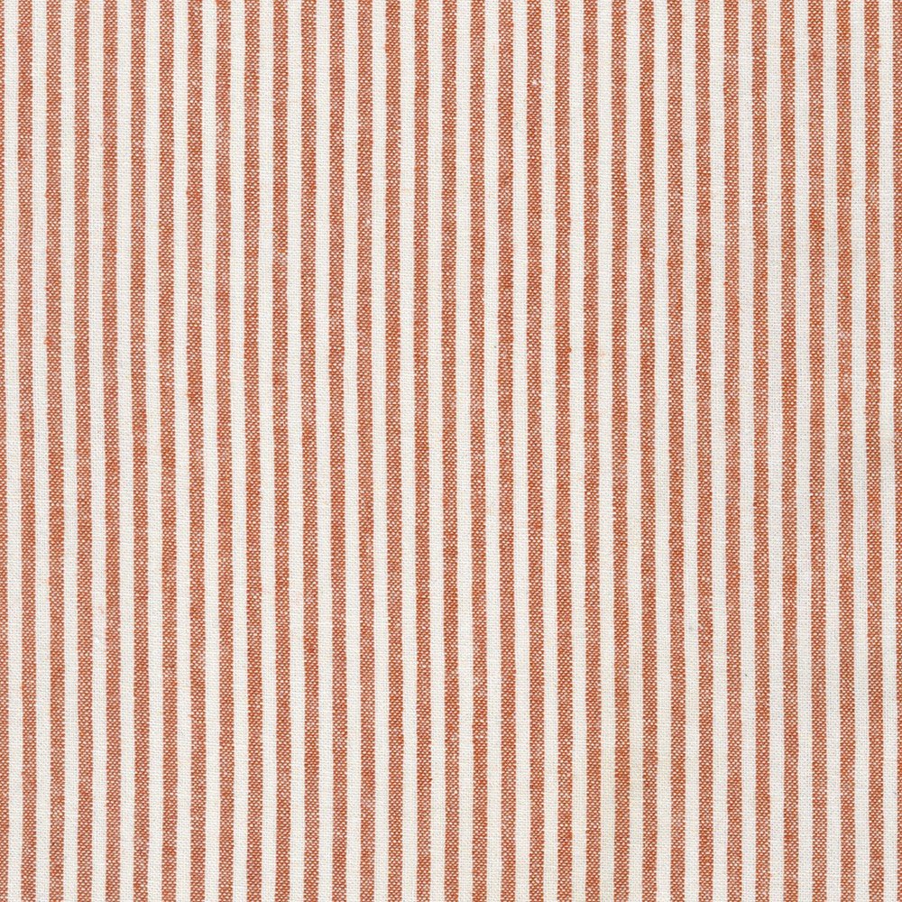 Essex Yarn Dyed Linen/Cotton Stripe / Strawberry