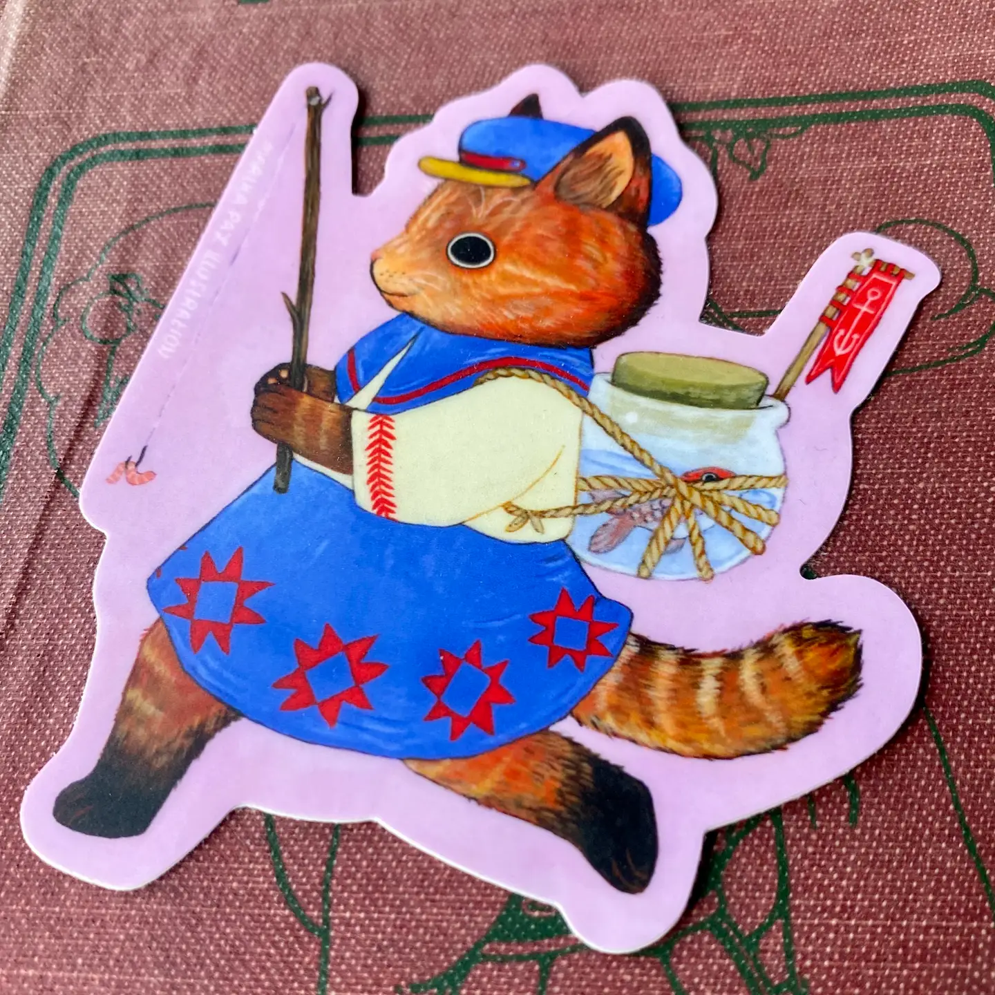 Fisher Cat Sticker - Image 2