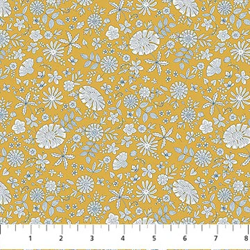 Floral Romance / Marigold / Gold