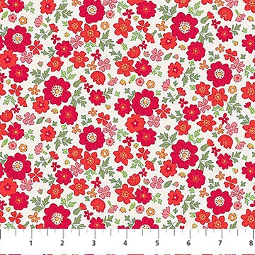 Floral Romance / Rosa / Red