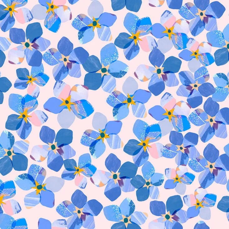 Flower Market / Hydrangea / Blue