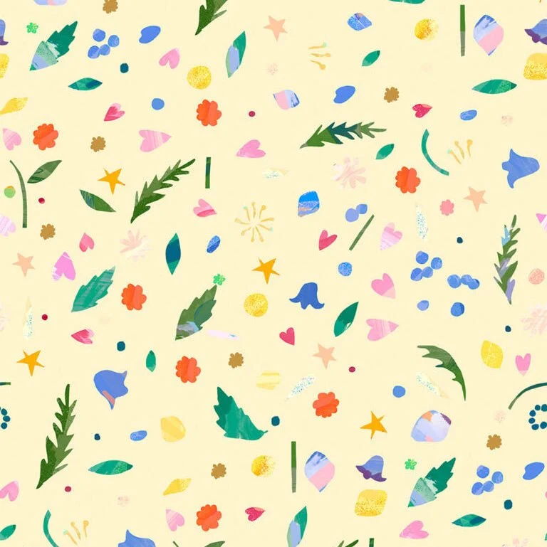 Flower Market / Petal Confetti / Buttercup