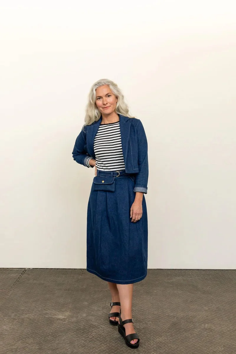 The Bernadette Skirt / Printed Pattern - Image 3