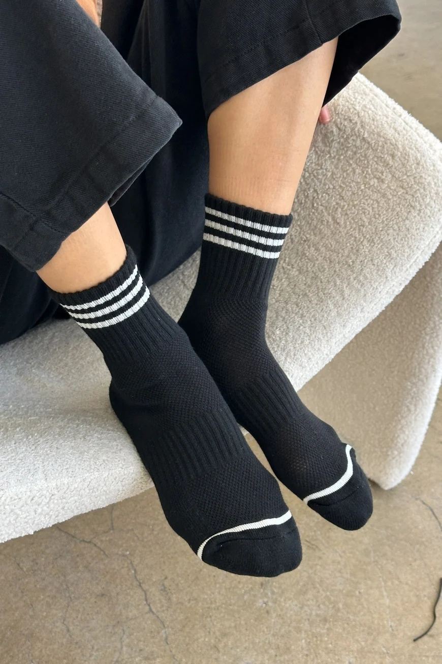 Girlfriend Socks /  Black - Image 2