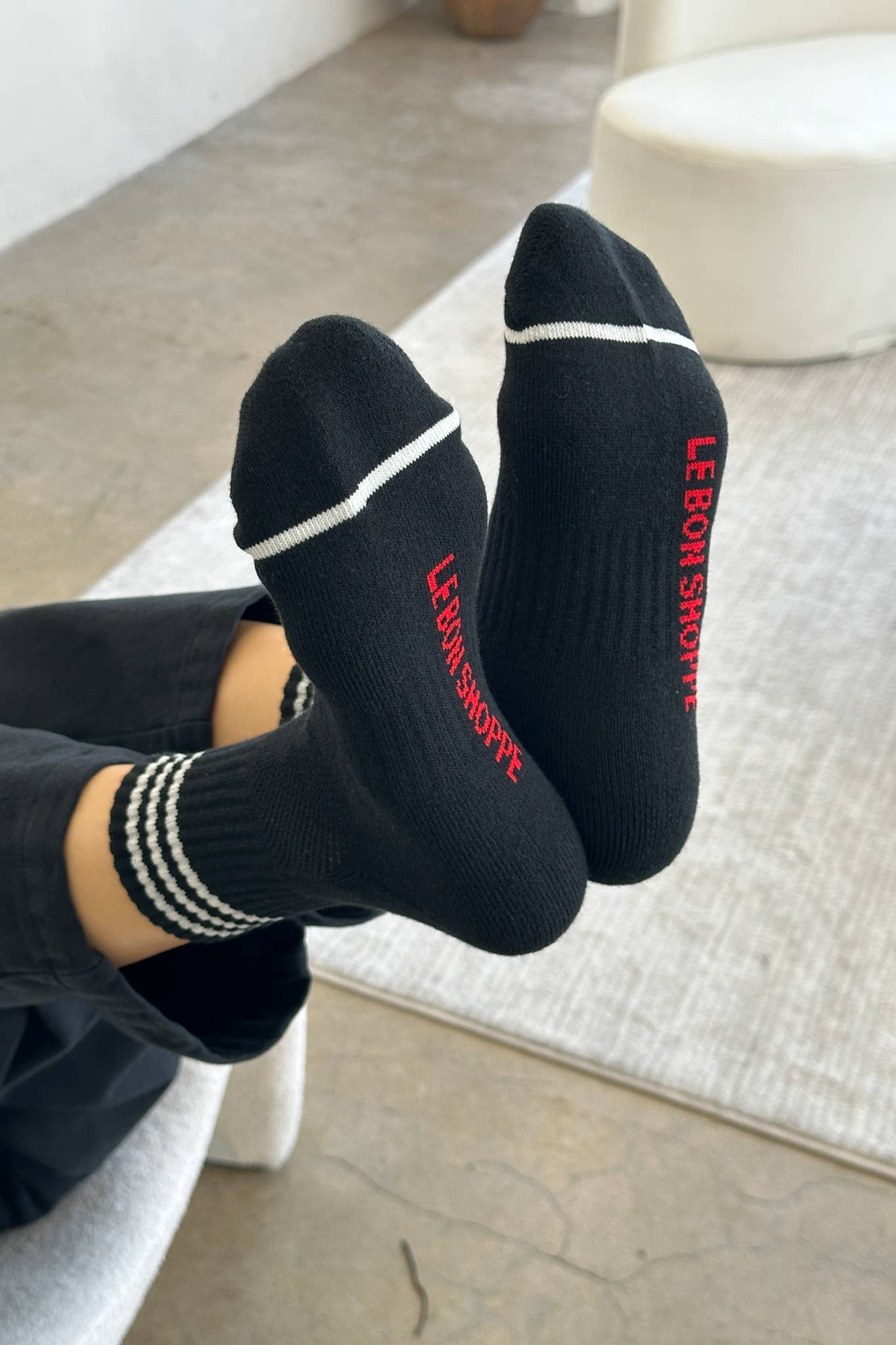 Girlfriend Socks / Oatmeal - Image 4