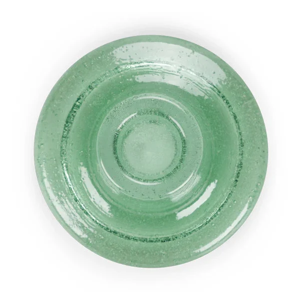 Glass Candleholder / Jade Green - Image 2
