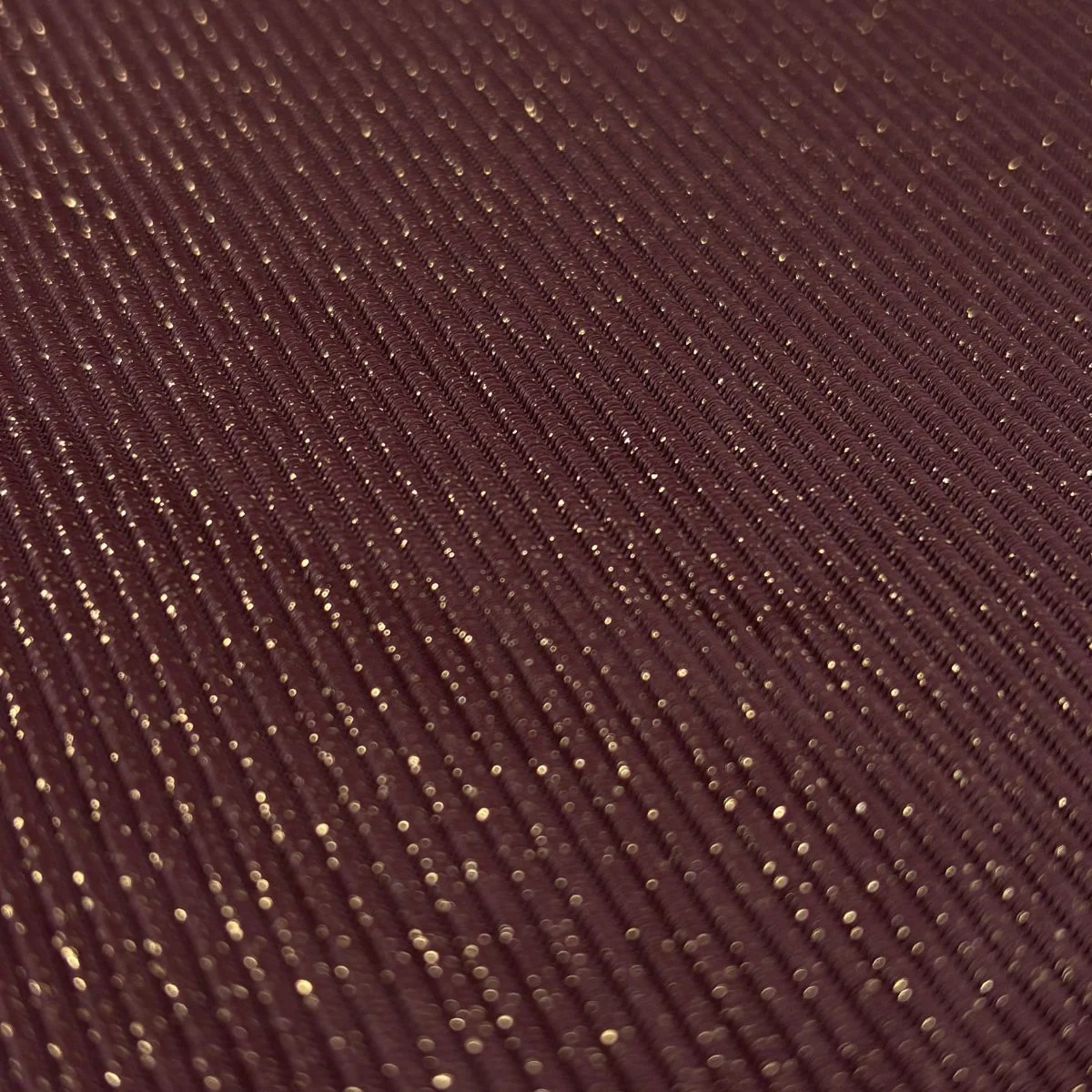 Glitter Rib Swimwear Knit / Raisin - Image 3