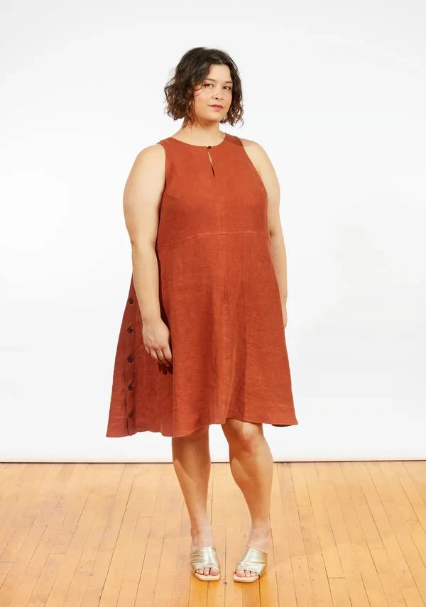 Austin Dress / Curvy / Printed Pattern - Image 8