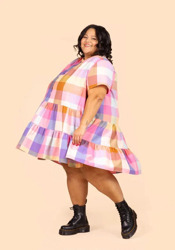 Poppy Dress / 14 -32 / Printed Pattern - Image 9