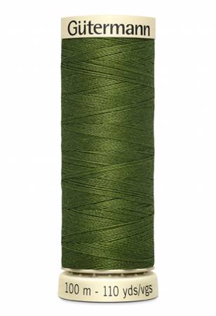 Green & Teal Sew-all Thread 100m / 780 Olive - Image 2