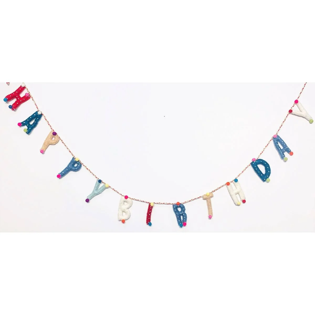 Happy Birthday Garland Multi