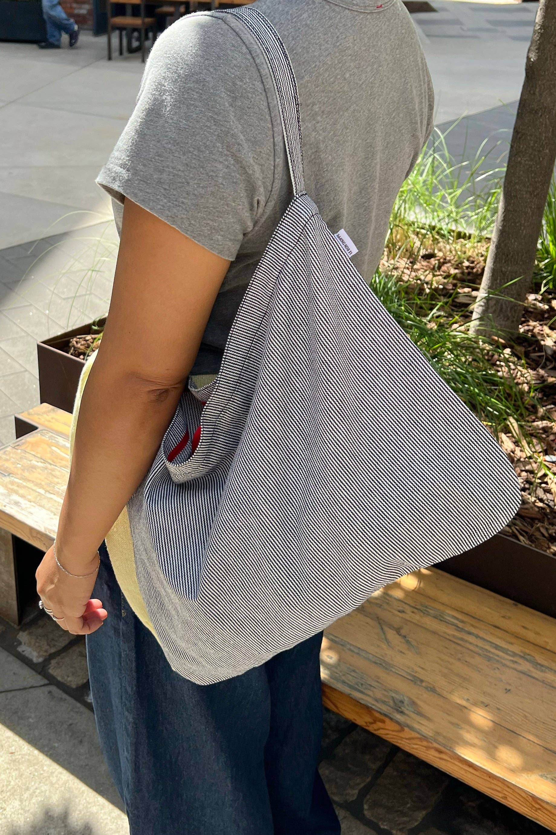 Happy Carry Bag / Blue Denim - Image 2
