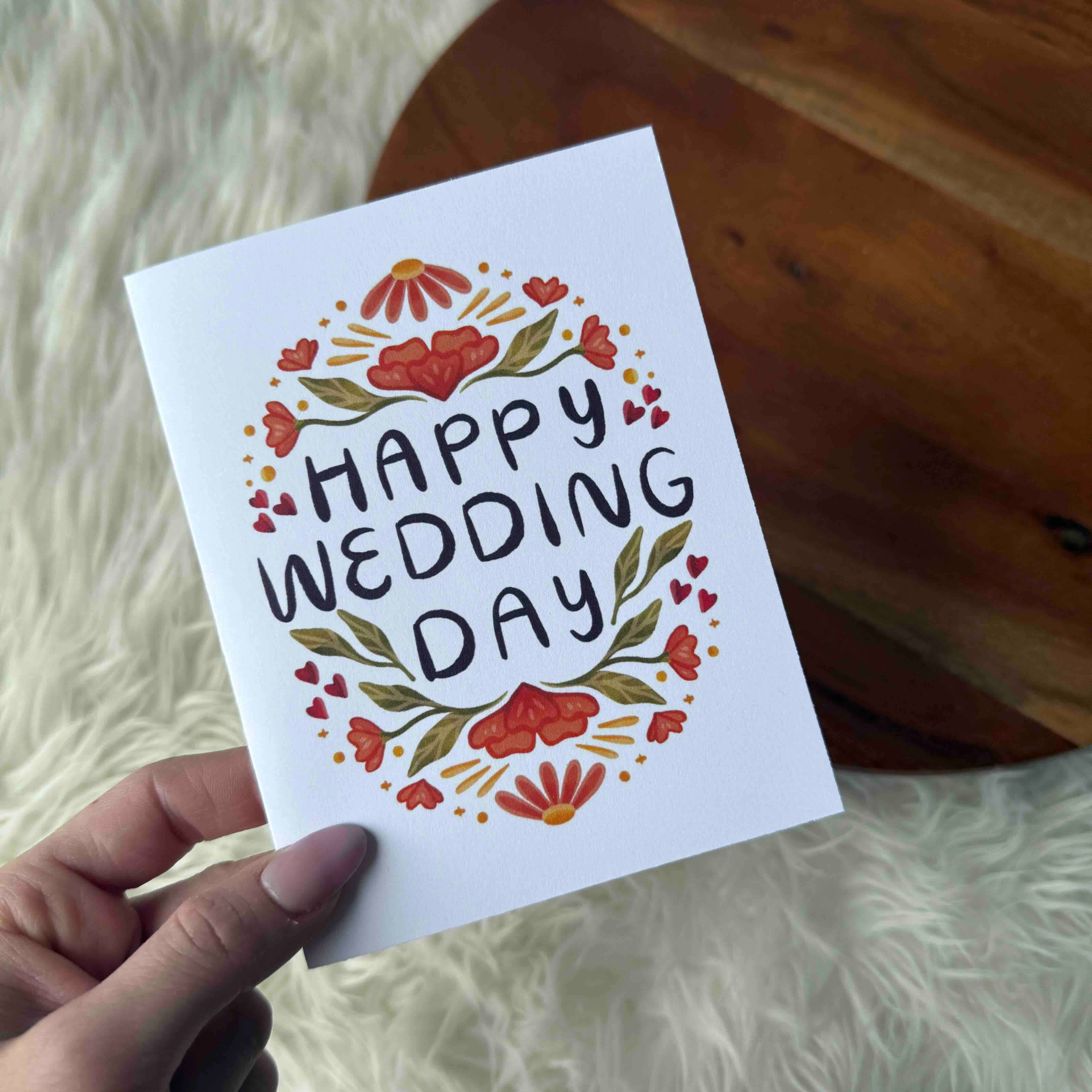 Happy Wedding Day Card - Image 3