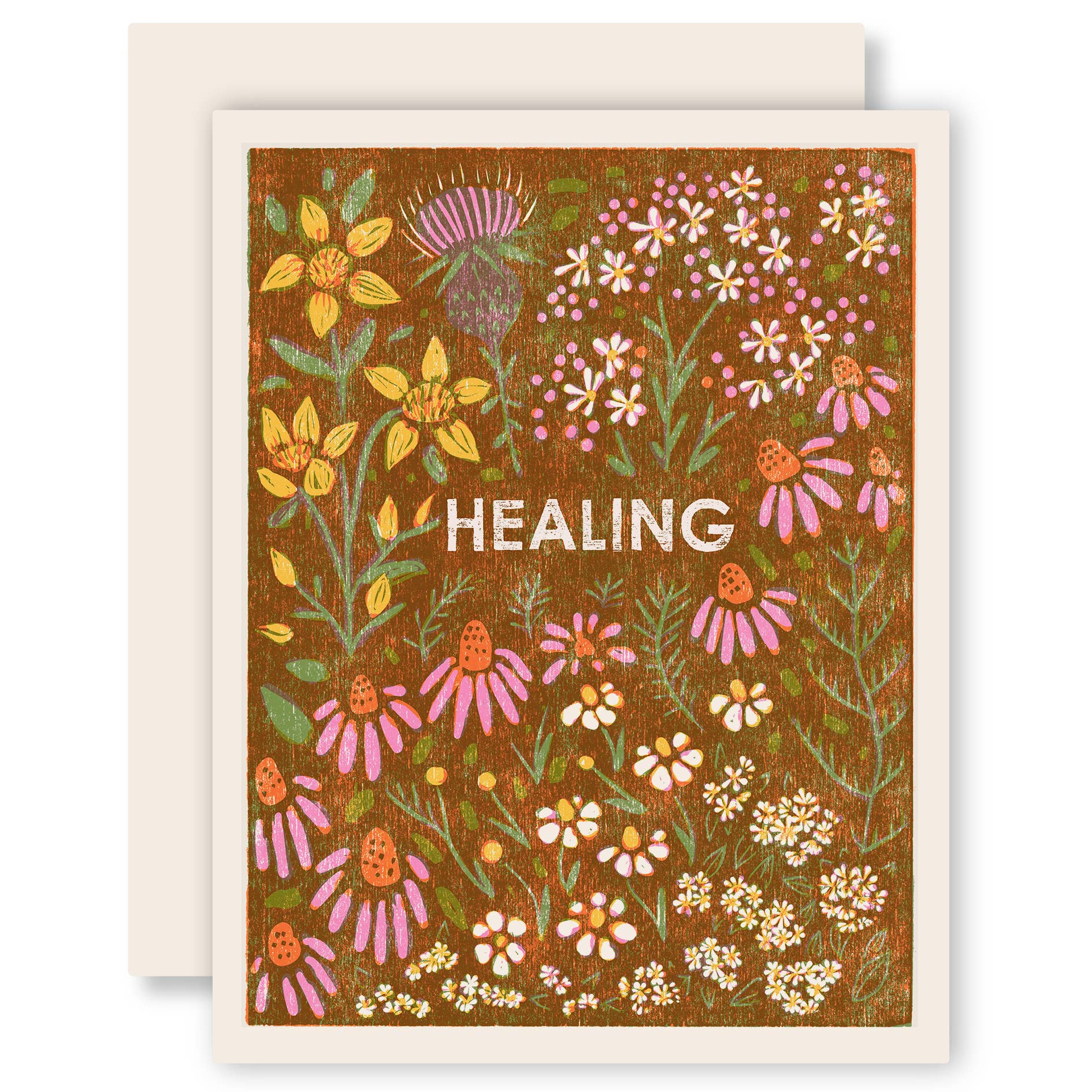 Healing Herb Garden Sympathy Card - Image 2