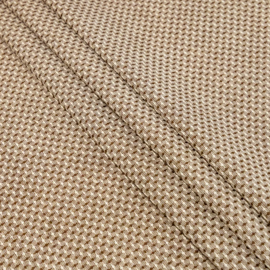 Heritage Woven Ditsy Brown
