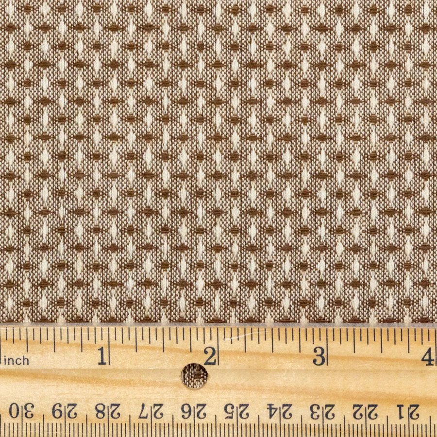 Heritage Woven Ditsy Brown - Image 3
