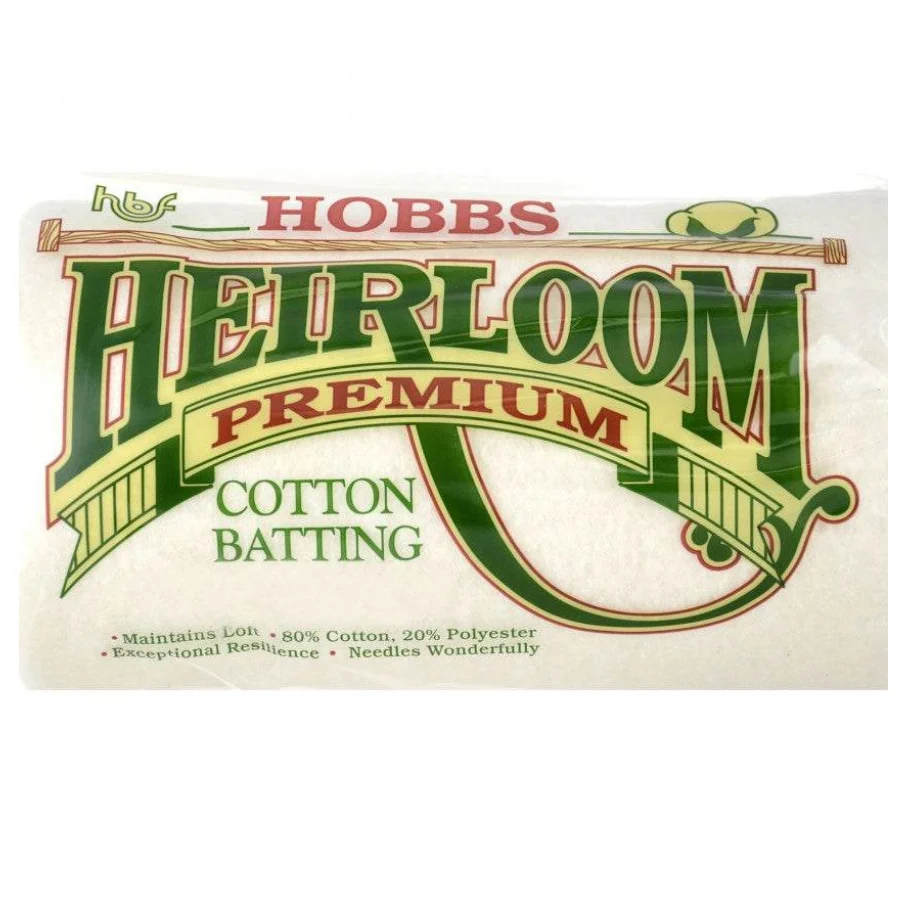 Hobbs Heirloom Premium Cotton Batting / Twin Size