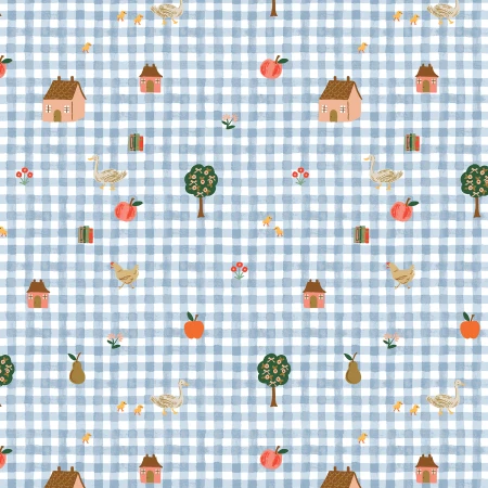 Home Sweet Home / Farmhouse Gingham / Blue